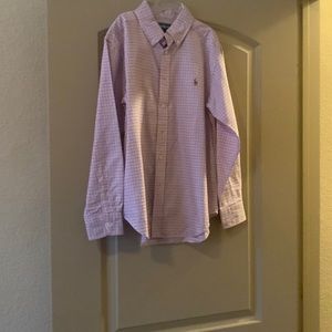 Polo Button Down Long-Sleeve Shirt